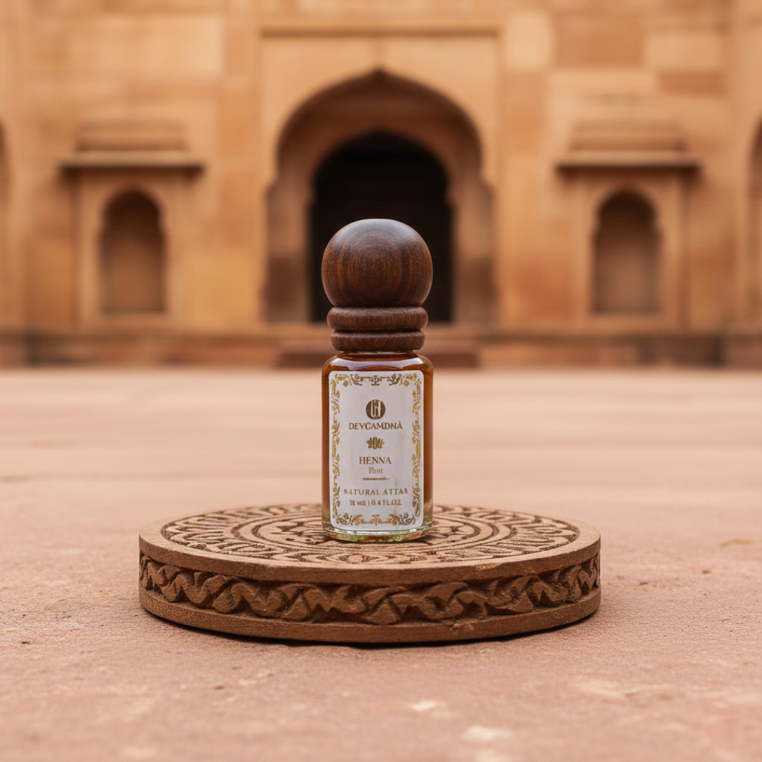 Henna Natural Attar | 100% Natural | Warm & Herbal | Winter-Friendly