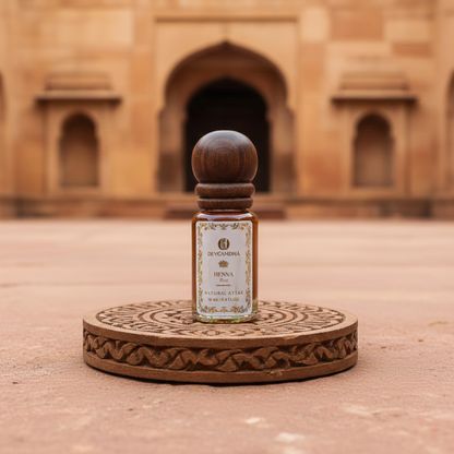 Henna Natural Attar | 100% Natural | Warm &amp; Herbal | Winter-Friendly