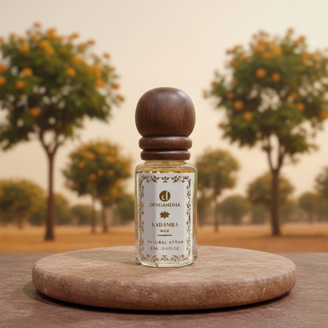 Kadamba Natural Attar | 100% Natural | Soft & Floral | Monsoon-Preferred