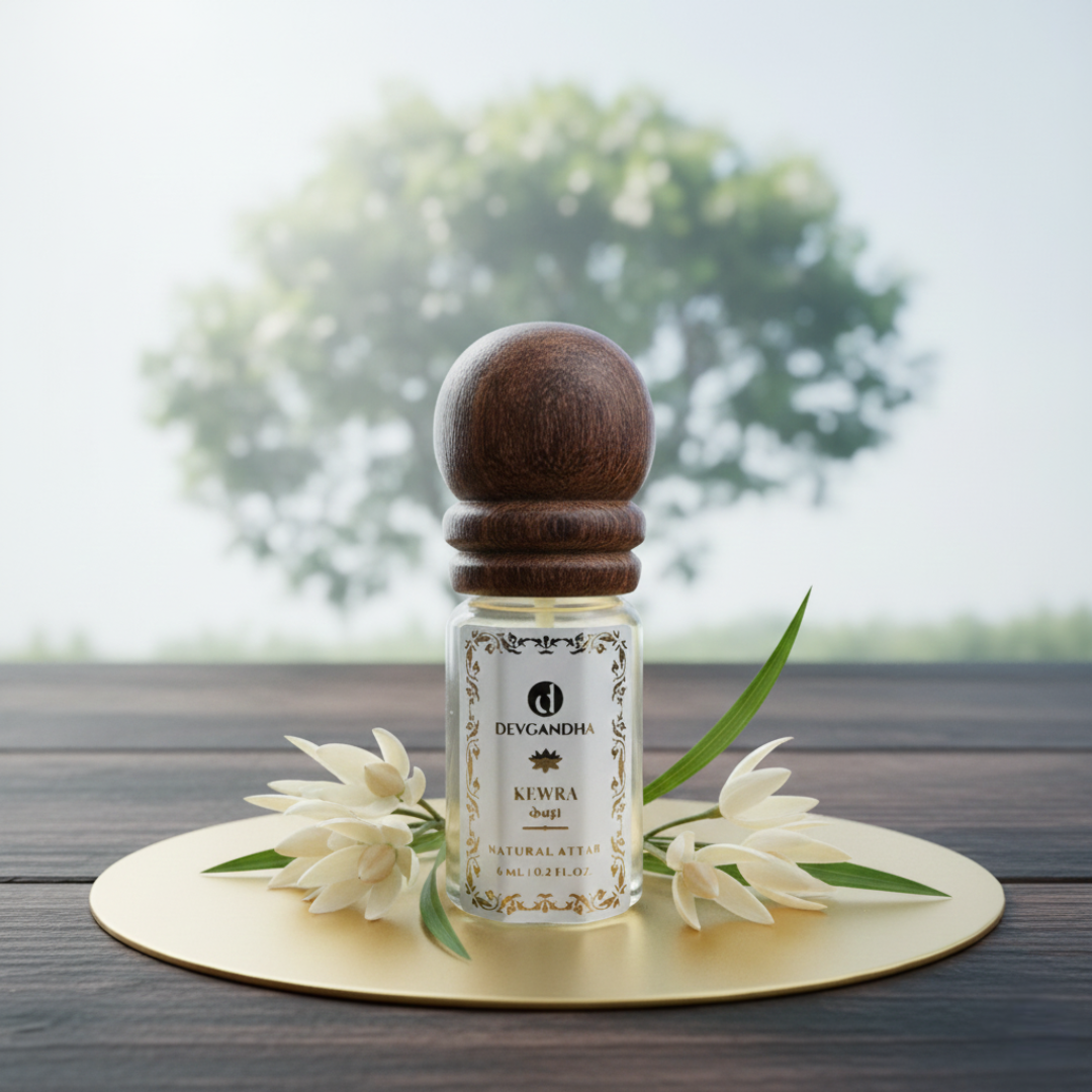 Kewra Natural Attar | 100% Natural | Fresh &amp; Sweet | Monsoon-Preferred