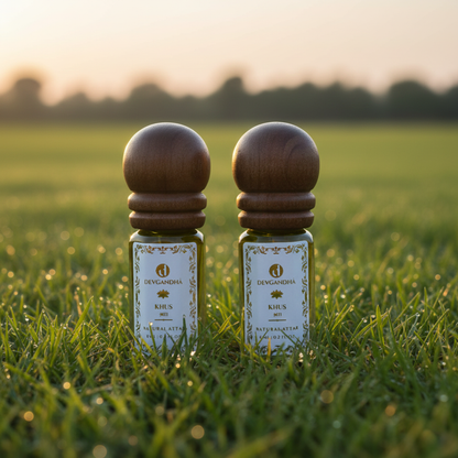 Khus Natural Attar | 100% Natural | Cooling &amp; Earthy | Summer-Appropriate
